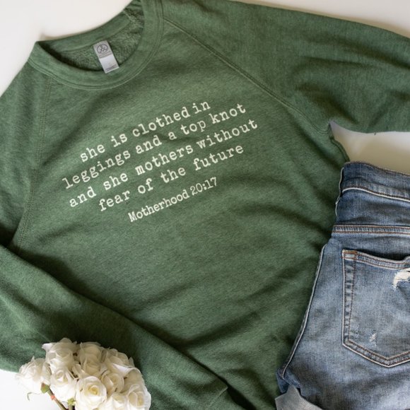 Graphic crew neck sweater/fleece - Picture 4 of 4